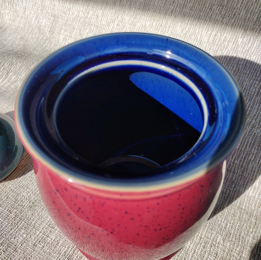 Harlequin 6" Storage Jar w/Lid By Denby - Picture 12 of 16